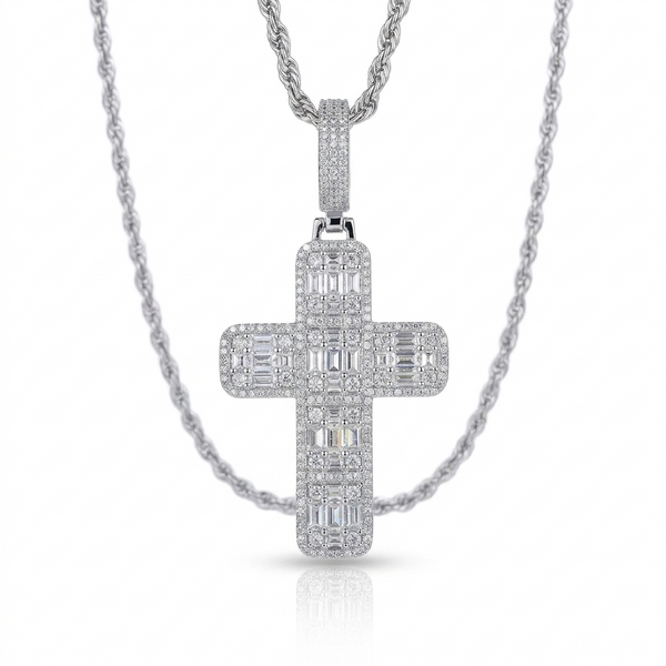 Oval Moissanite Pendant