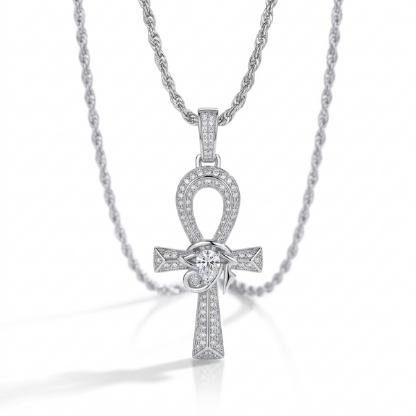 Pear Moissanite Pendant