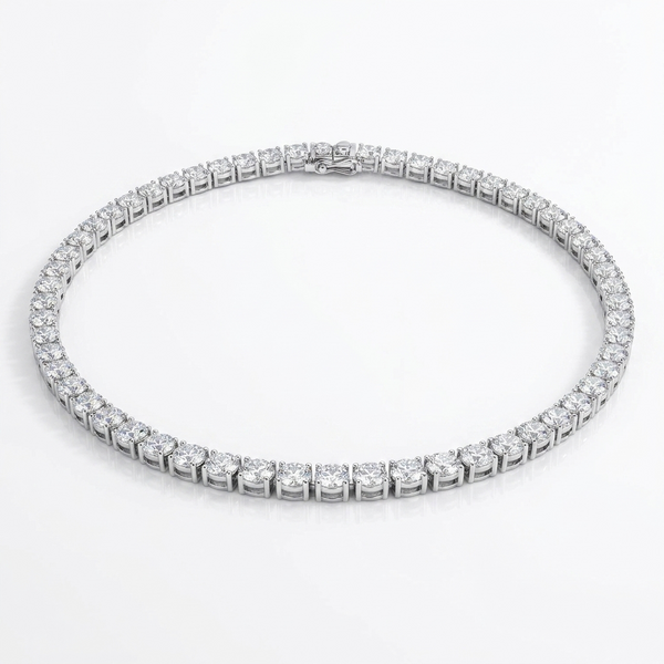 Moissanite Tennis Necklace