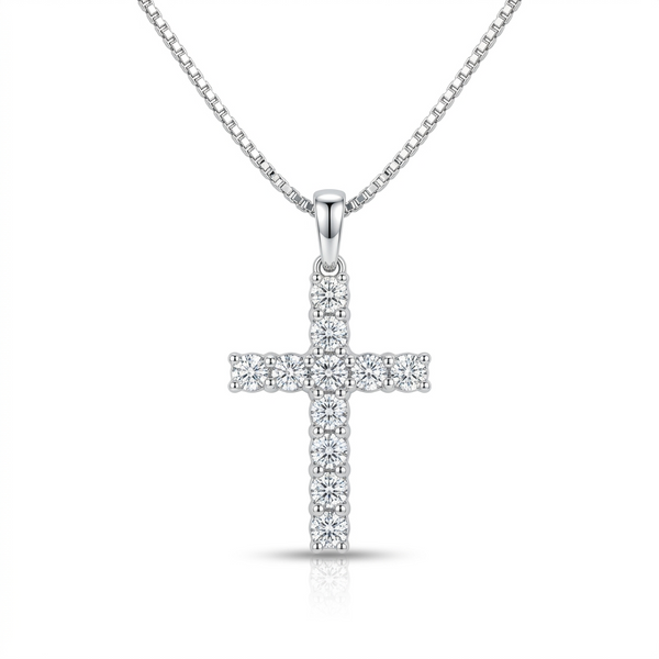 Moissanite Pendant 10ct
