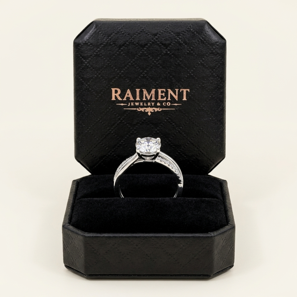 Oval Solitaire Ring - in Raiment box