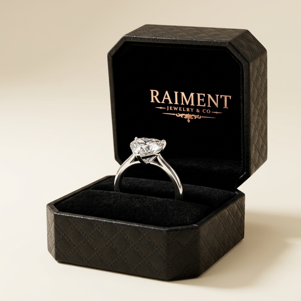Bypass Solitaire Ring - in Raiment box