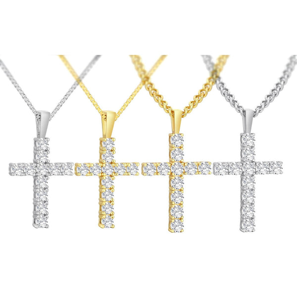 Moissanite Pendant Gold 1.10ct