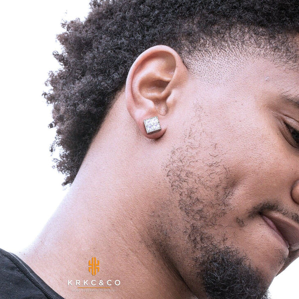 CZ Flower Earring