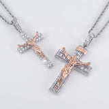 CZ Cross Pendant