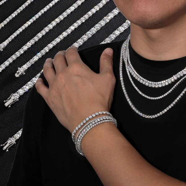 Moissanite Tennis Bracelet
