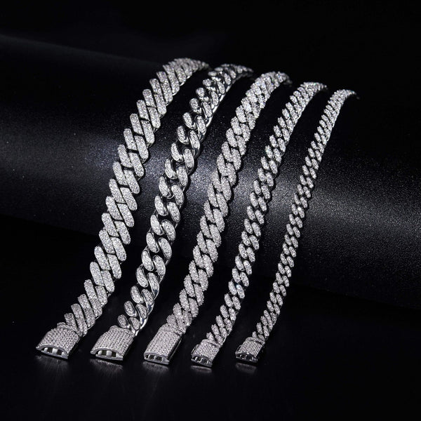 Moissanite Cuban Bracelet