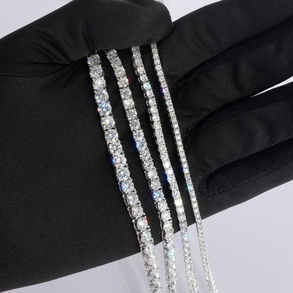 Moissanite Tennis Necklace