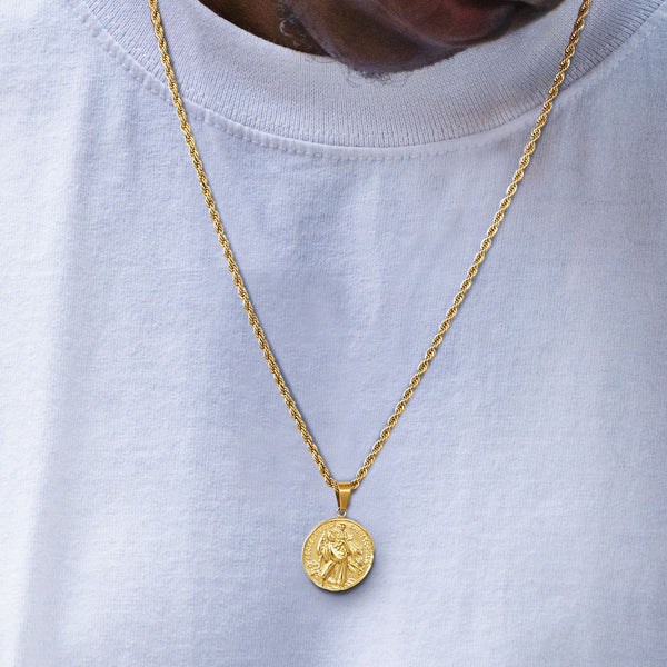ST Christopher Pendant