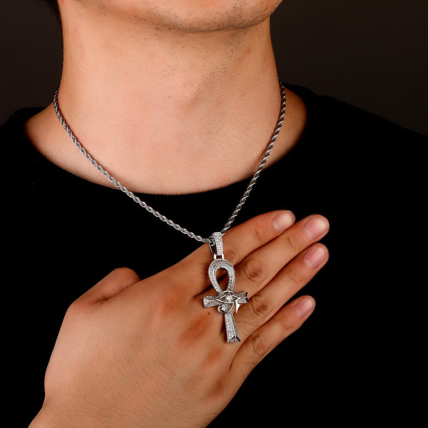 Pear Moissanite Pendant