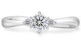 Moissanite 6-Claw Twist Ring