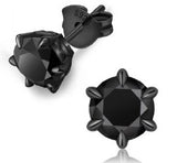 Moissanite 6-Claw Sharp Stud Earrings